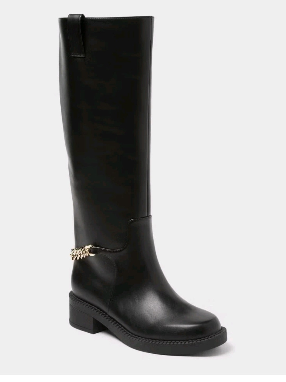 A New Day Women's Bobbi Boots Knee-high Black With Memory Foam Size 8